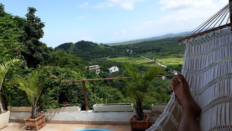 vista área de lazer