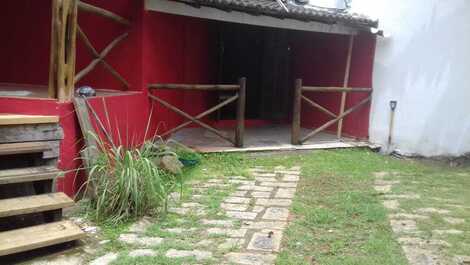 New Year's Eve in front of Café de La Musique Ilha Bela Praia Witch