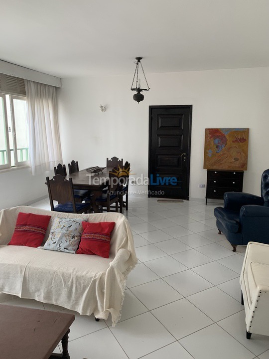 Apartment for vacation rental in Guarujá (Pitangueiras)