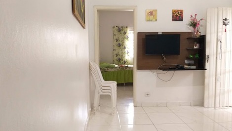 Maravillosa Casa en Praia Grande con Wi-Fi, Acogedora Barbacoa