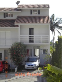 Townhouse in a gated community.