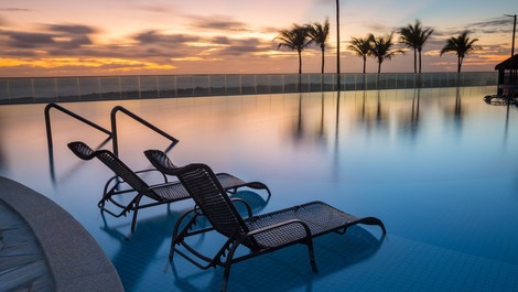 REQUINTE E SOSSEGO À BEIRA DA PRAIA!