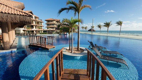 REQUINTE E SOSSEGO À BEIRA DA PRAIA!