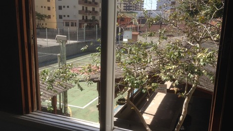 Vista de um dos quartos apto 19