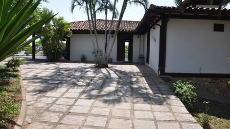 entrada para a nossa casa