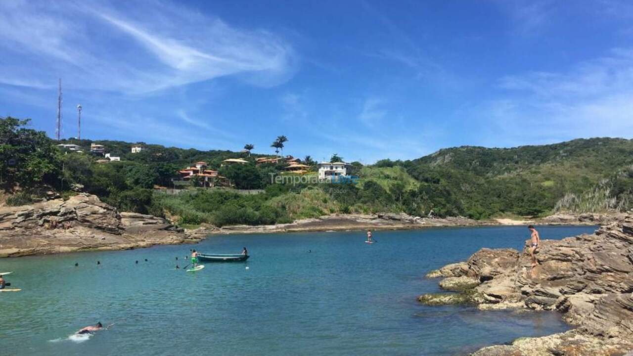 House for vacation rental in Armação dos Búzios (Ferradurinha)