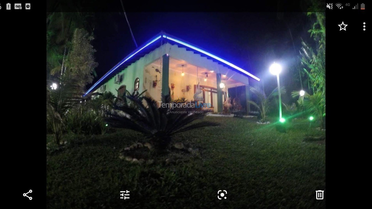 Chácara / sítio para aluguel de temporada em Ubatuba (Praia Dura)