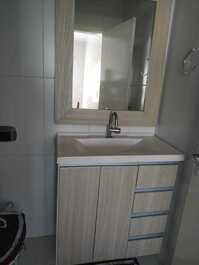 Apartamento em frente mar com 2 dormitórios para até 6 pessoas