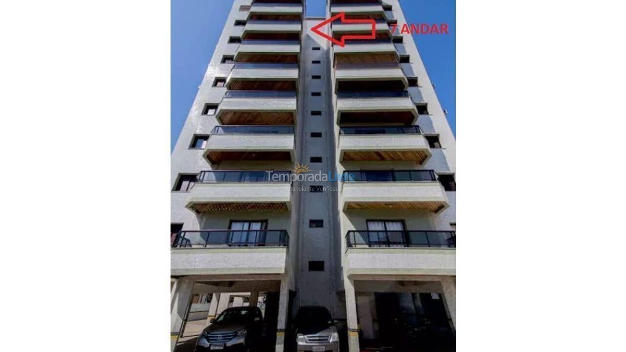 Apartment for vacation rental in Caraguatatuba (Martim de Sá)