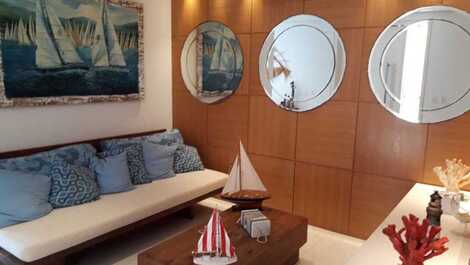 Imóvel pé na areia vista permanente para o mar, para réveillon 2025