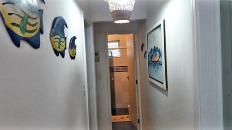 Fit seafront 2 bedrooms-Vila Tupi - Praia Grande