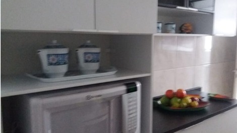 Fit seafront 2 bedrooms-Vila Tupi - Praia Grande