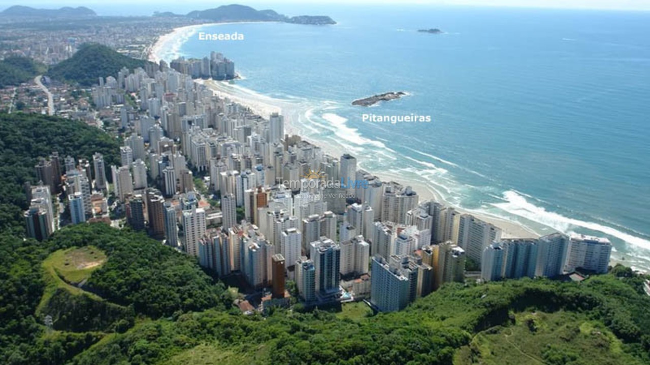 Apartamento para aluguel de temporada em Guarujá (Pitangueiras)