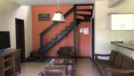 CASA GRANDE Y CÓMODA A 50 METROS DEL MAR EN PRAIA DA FERRUGEM