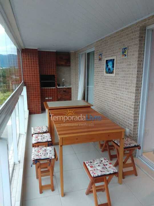 Apartamento para aluguel de temporada em Bertioga (Praia do Indaiá)