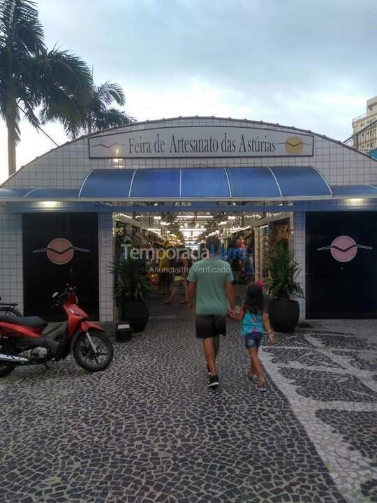 Apartamento para aluguel de temporada em Guarujá (Astúrias)