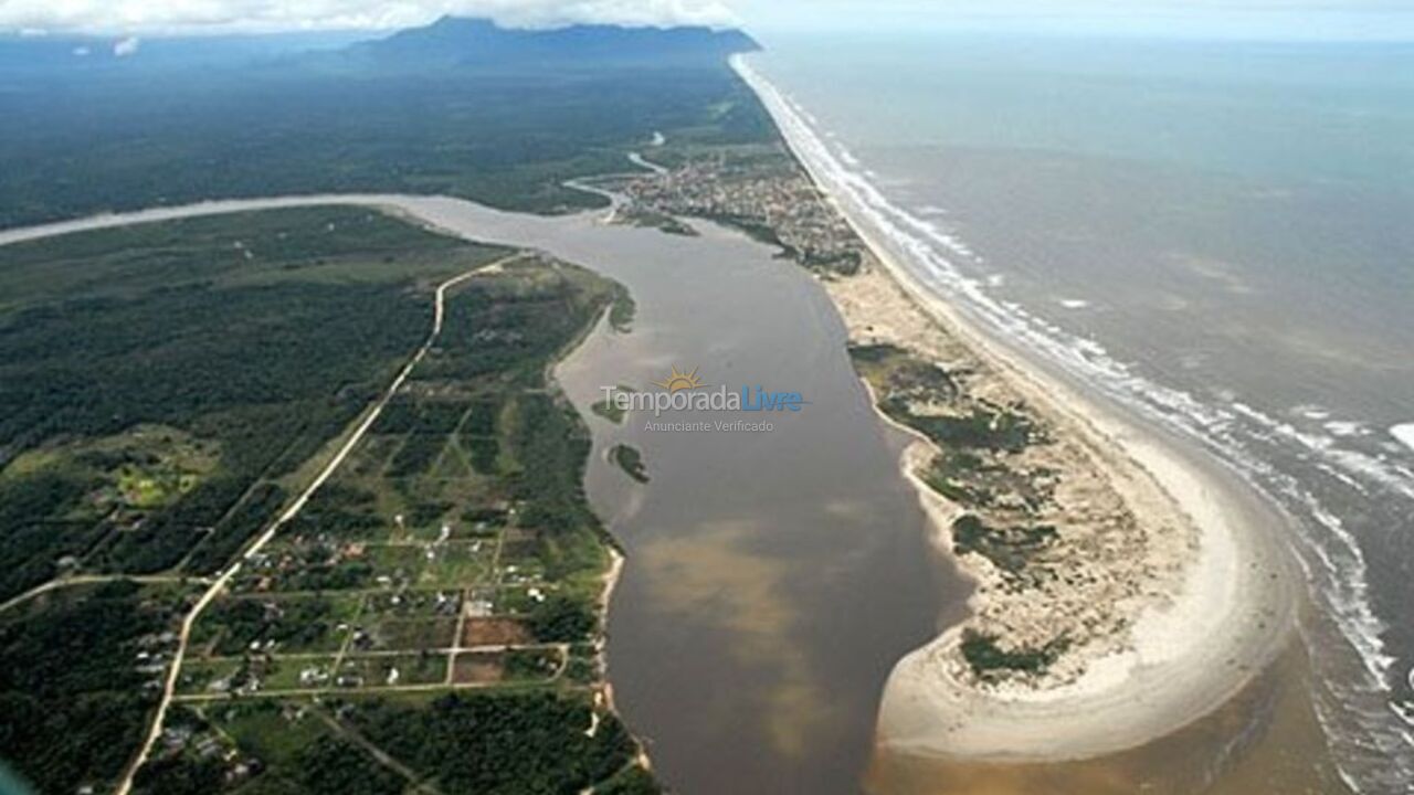 House for vacation rental in Iguape (Praia da Jureia)