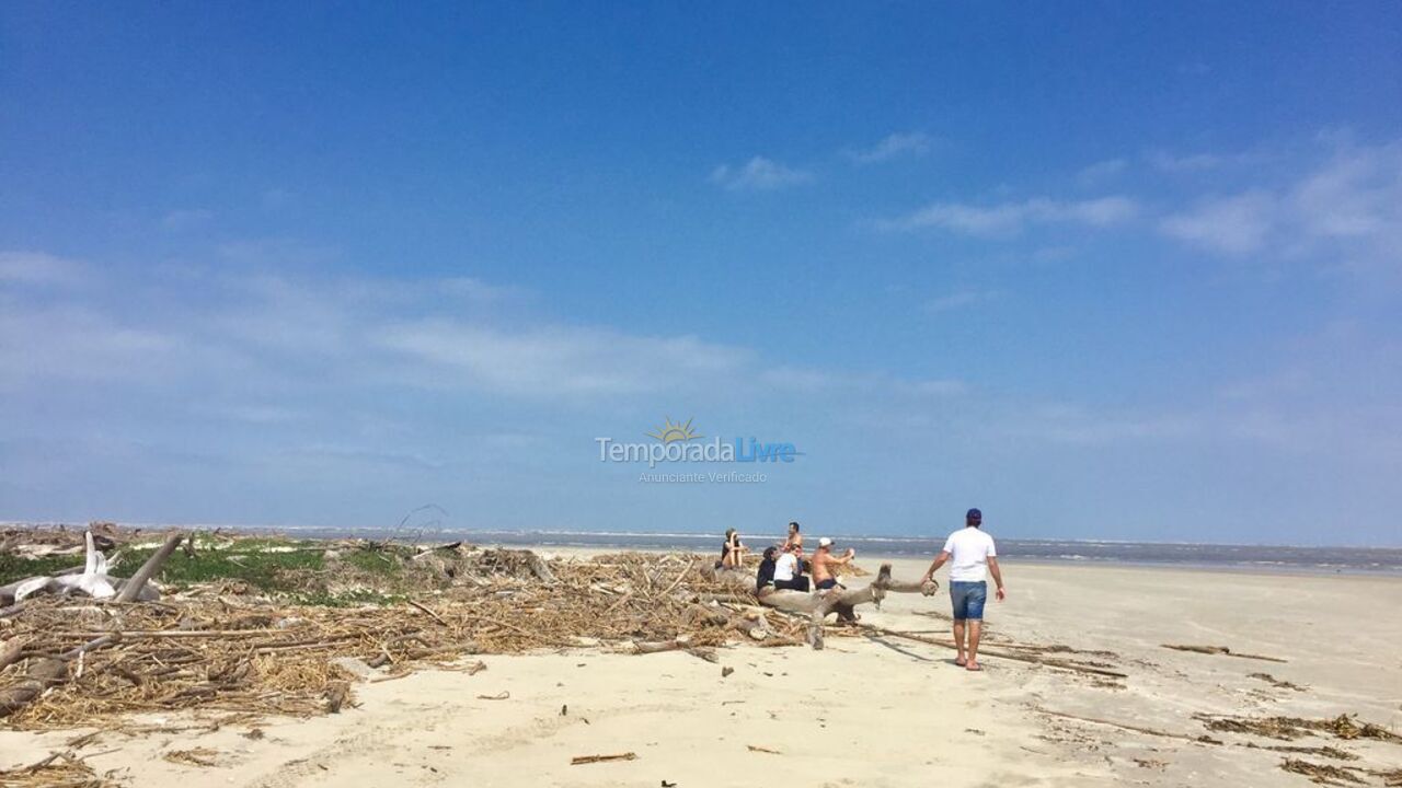 House for vacation rental in Iguape (Praia da Jureia)