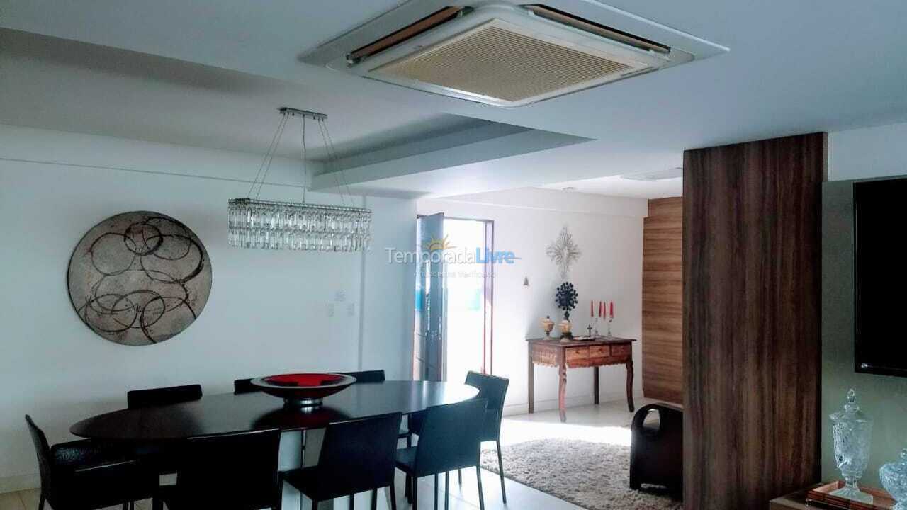 Apartamento para aluguel de temporada em João Pessoa (Cabo Branco)