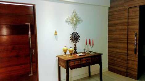 Apt encantador de frente para o mar com conforto e qualidade.