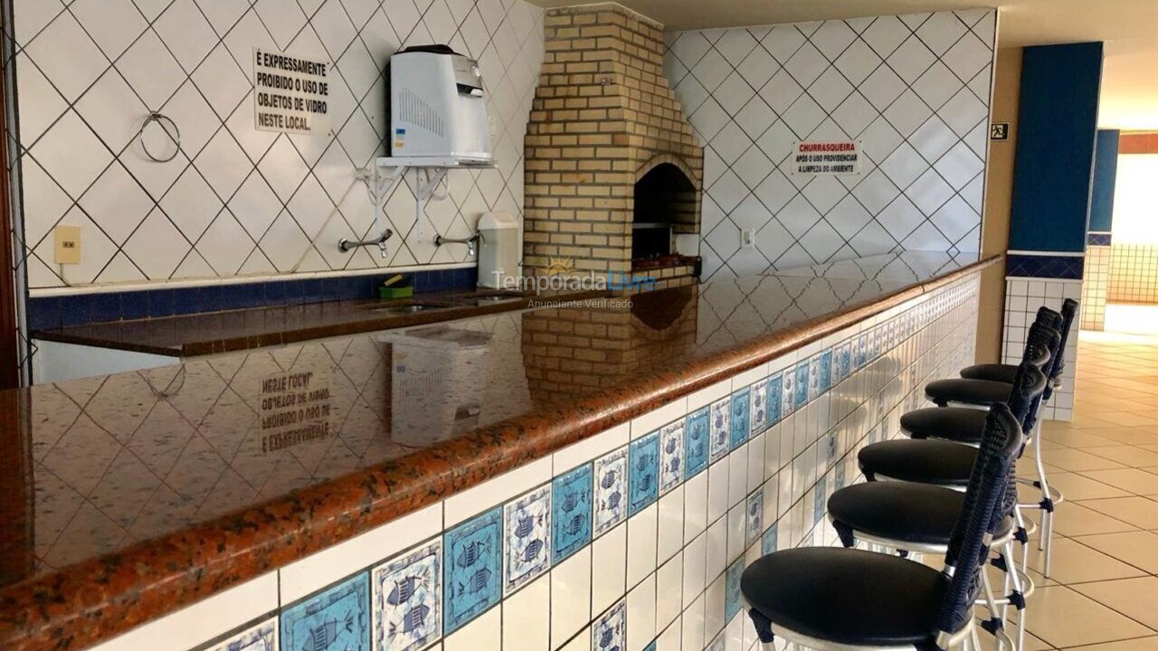 Apartment for vacation rental in Guarapari (Praia do Morro)