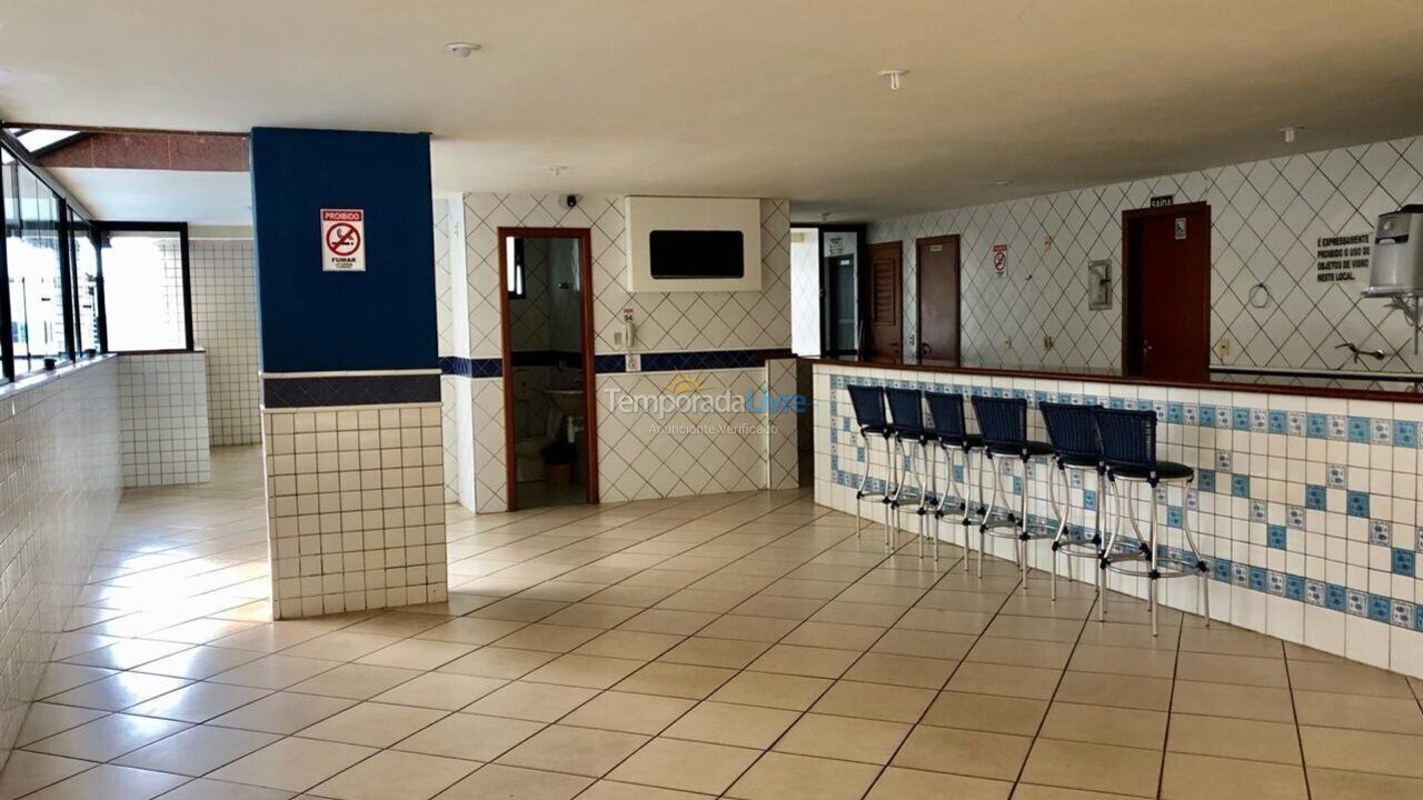 Apartment for vacation rental in Guarapari (Praia do Morro)