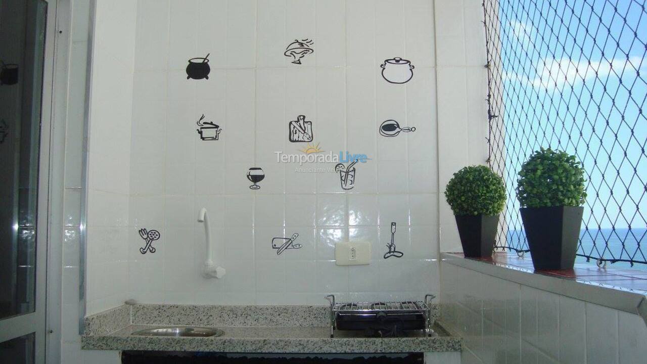 Apartamento para alquiler de vacaciones em Praia Grande (Ocian)