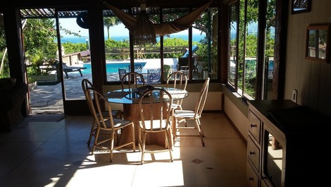 sala de jantar charmosa