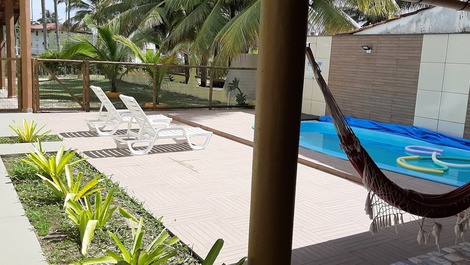 Casa en condominio PRAIA DE ACUIPE en ILHÉUS. CON PISCINA Y WIFI INT