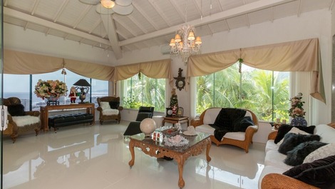 MAGNIFICA VILLA FINAMENTE DECORADA VISTA MAR - TEMPORADA E ANUAL