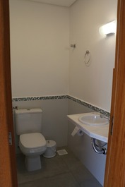 Lavabo no térreo