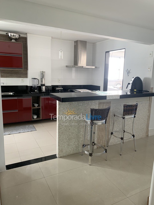Apartment for vacation rental in Guarapari (Praia do Morro)