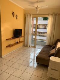 Vista da sala de estar 