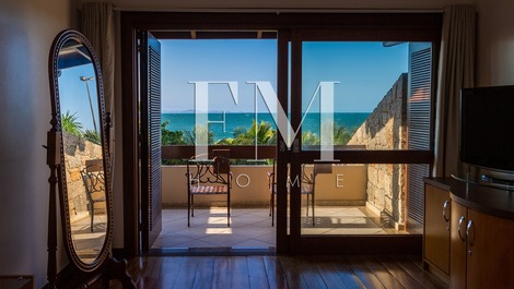 Frente a la playa! Casa frente al mar en Jurerê Internacional