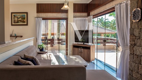 Frente a la playa! Casa frente al mar en Jurerê Internacional