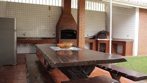 Área da churrasqueira