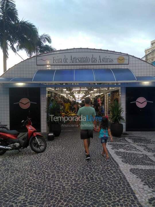 Apartamento para aluguel de temporada em Guarujá (Astúrias)