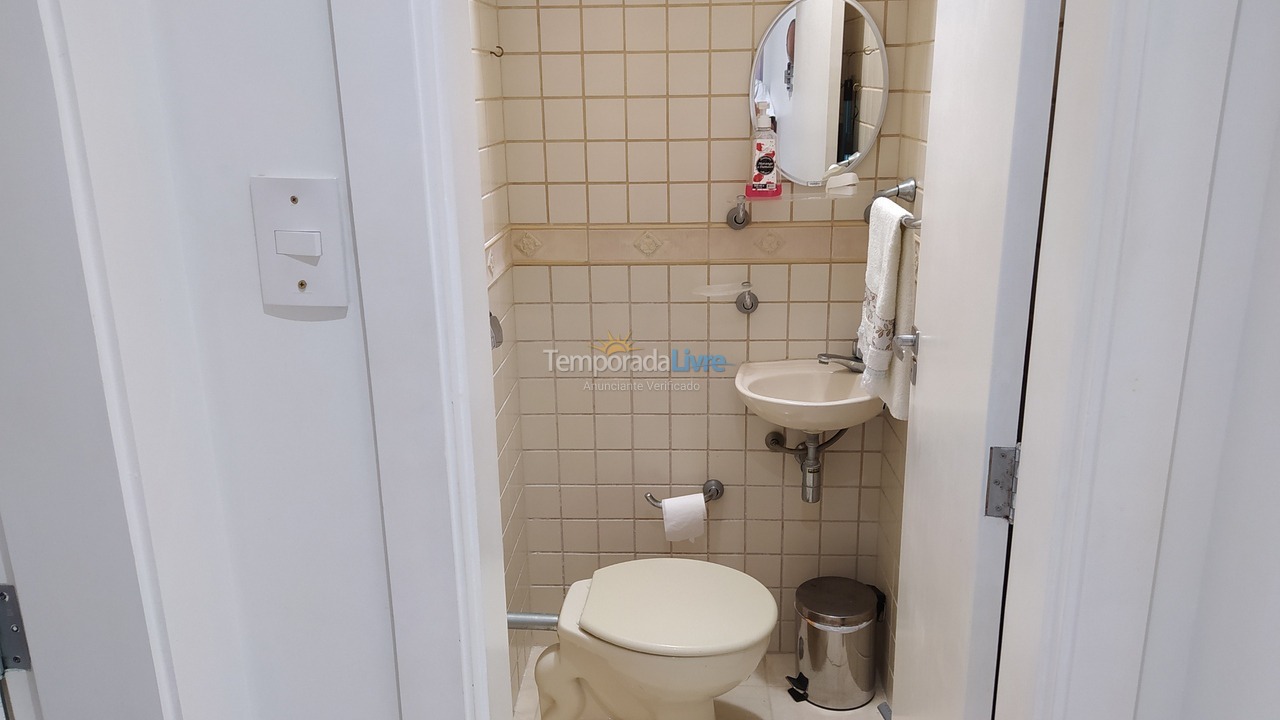 Apartment for vacation rental in Guarujá (Pitangueiras)