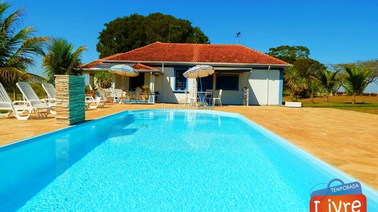 Casa para alquiler de vacaciones em Olímpia (Thermas Dos Laranjais)