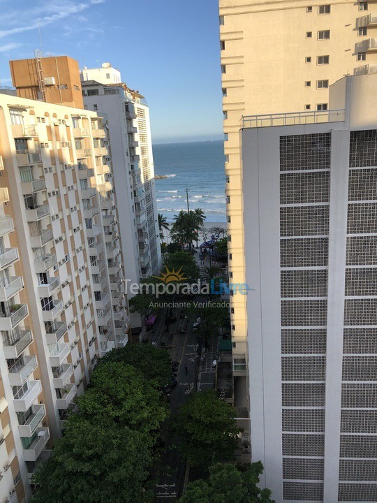 Apartamento para aluguel de temporada em Guarujá (Pitangueiras)