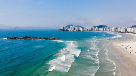 Apartamento para alugar em Guarujá - Pitangueiras