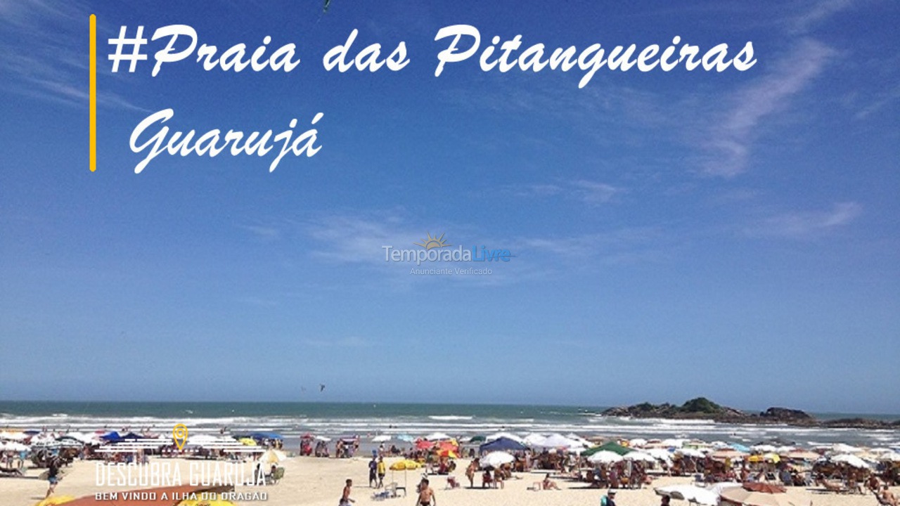 Apartamento para aluguel de temporada em Guarujá (Pitangueiras)