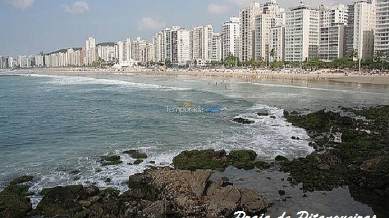Apartamento para aluguel de temporada em Guarujá (Pitangueiras)