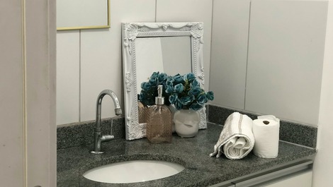 Apartamento completo de 2 habitaciones en Vila Velha