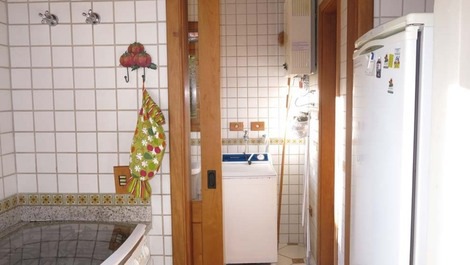 Cozinha e lavanderia