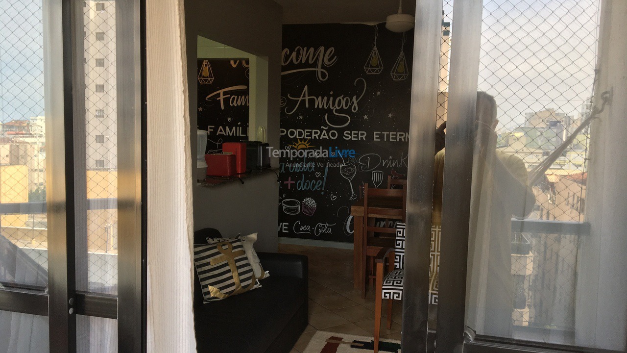 Apartamento para aluguel de temporada em Guarujá (Enseada)