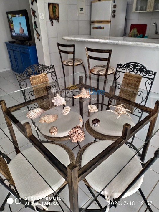 Apartamento para aluguel de temporada em Ubatuba (Itaguá)