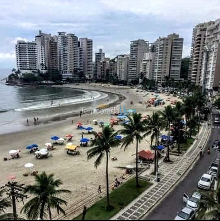 Apartamento para aluguel de temporada em Guarujá (Astúrias)
