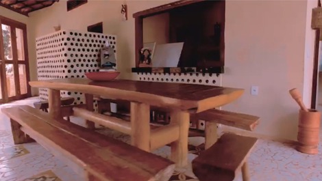 Mansão Rústica 10 Suítes 50 Leitos-Beach Park