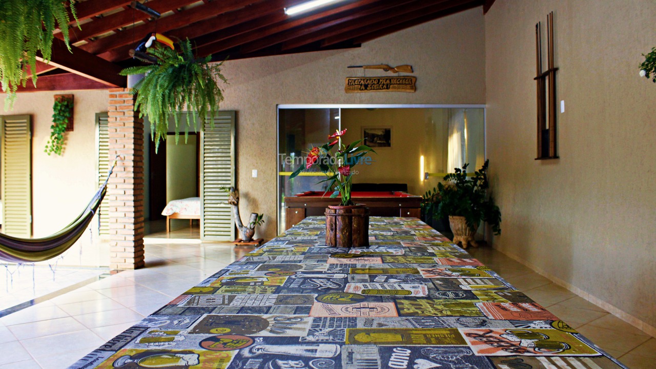 Casa para alquiler de vacaciones em Olímpia (Thermas Dos Laranjais)